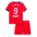 Paris Saint-Germain Goncalo Ramos #9 Barnkläder Tredje matchtröja till baby 2025-26 Kortärmad (+ Korta byxor) Billigt
